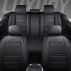 Full Coverage Pu Leather Car Seat Covers for Dacia Duster Sandero Renault Clio Fiat Panda Lancia Seat Arona Cors Car Accessories