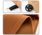 Universal Car Seat Cushion Leather Breathable Non-slip  Seat Extended Footrest Driver and Passenger Leg Rest Car Seats Cover