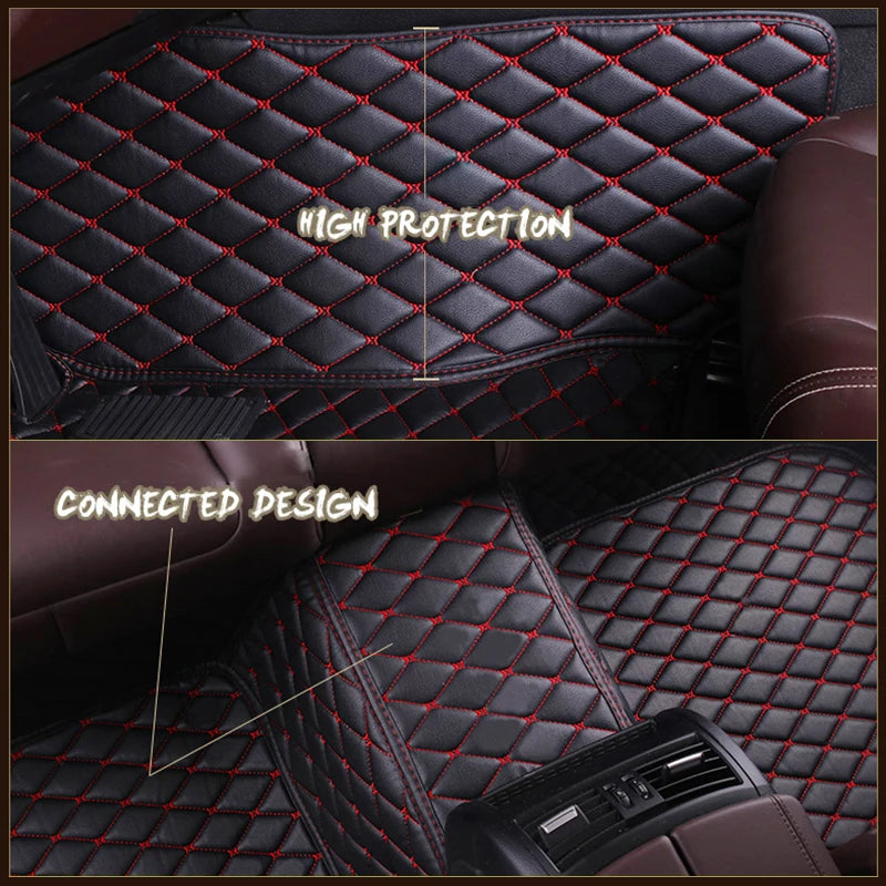 Custom Car Floor Mats for CHEVROLET all models Blazer Cruze Captiva Corvette Aveo Impala Camaro Malibu Volt Equinox Spark