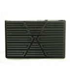 Universal Car Carpet Plate Floor Pad Heel Foot Mat Pedal Patch Cover Black PVC Waterproof Anti-Skid Pad Automobile Accessories