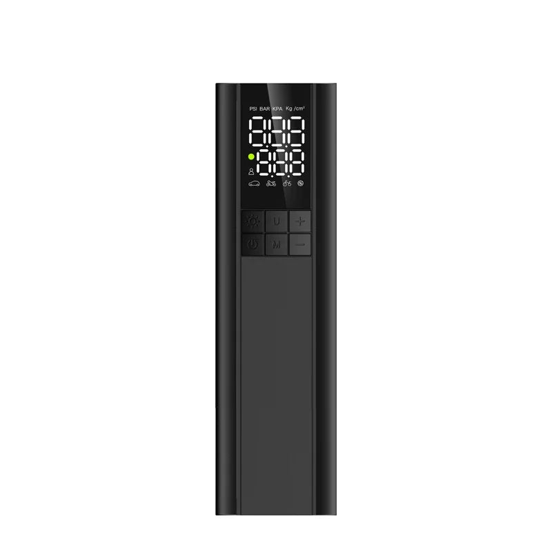 150PSI Electric Vehicle Inflator Pump for Tires Inflate Tire Pressure Detecting with Emergency Lighting Intelligent and Safe
