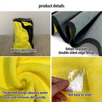 Motorcycle Washing Kit Auto Maintenance Vehicles CleanING Supplies Strong Water Absorption Microfiber Towels for Car Accessories