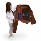 Alfombras Impermeables Dobles Hechas de Cuero Ecológico Artificial Versión Premium Personalizada a Medida Exacta