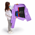 Alfombras Impermeables Dobles Hechas de Cuero Ecológico Artificial Versión Premium Personalizada a Medida Exacta