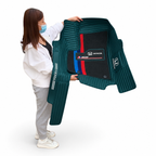 Alfombras Impermeables Dobles Hechas de Cuero Ecológico Artificial Versión Premium Personalizada a Medida Exacta