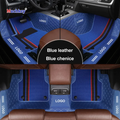 Alfombras personalizada doble alfombrilla impermeable para Auto (A Medida exacta)